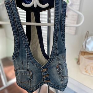 Denim vest